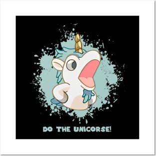 unicorse Posters and Art